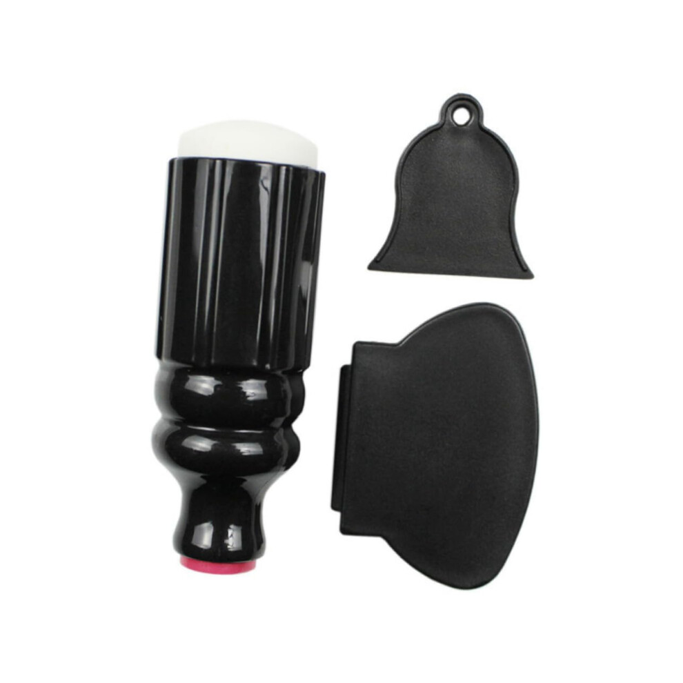 Nail Stamping Kit with Plates and Scraper, DIY Nail Art Stamper Set for Professional Manicure