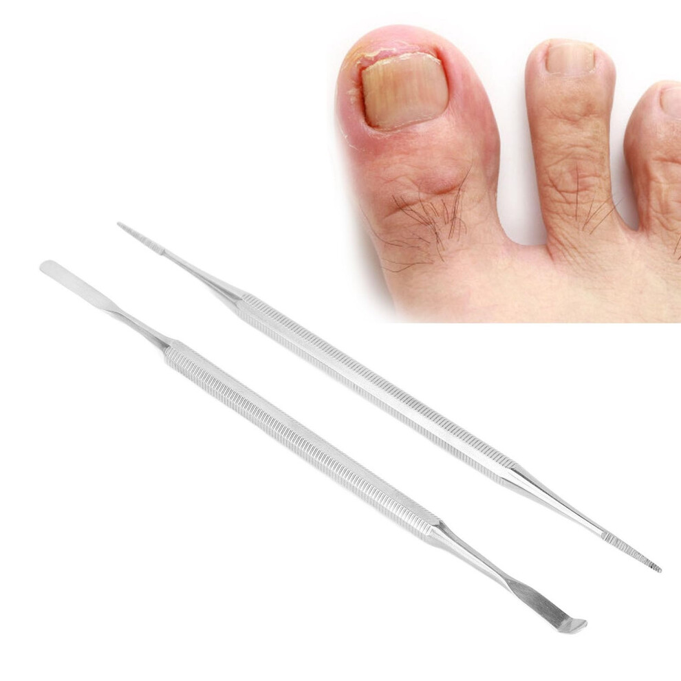 Ingrown Toenail Tool Kit with DoubleEnded Stainless Steel File and Lifter for Pain Pedicure