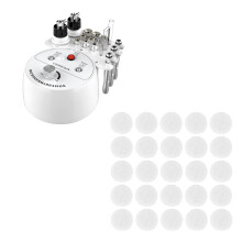 Diamond Microdermabrasion Machine with 250 Cotton Filters for Clog Prevention and Consistent Suction