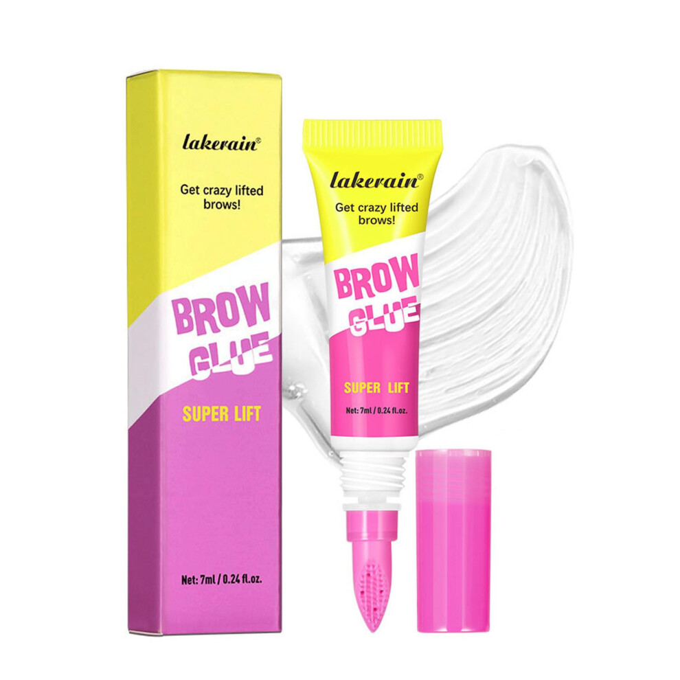 Brow Lamination Gel with BuiltIn Styling Comb for Instant Lift and LongLasting Flake Hold