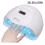 80W UV LED Nail Lamp for Gel Polish, Fast Curing with Smart Sensor and Multiple Timer Modes 3