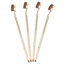 Makeup Brush Set with Dual Ended Concealer Brush for Under Eye Coverage and Precise Eyeshadow