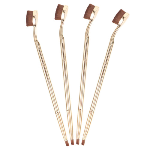 Makeup Brush Set with Dual Ended Concealer Brush for Under Eye Coverage and Precise Eyeshadow