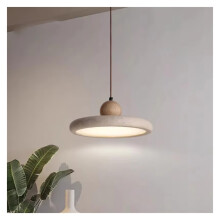 LED Pendant Light Modern Minimalist Design for Dining Room and Bedroom 30cm Cold White