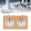 Schachuhr Analog Retro Kiefernholz Timer 5