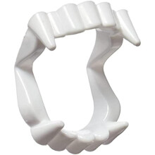 Glow in the Dark Vampire Fangs Realistic Costume Accessory for Halloween and Party Cosplay