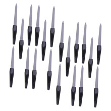 20pcs Professional Nail File Set with DoubleSided Polishing Strips for Home and Salon