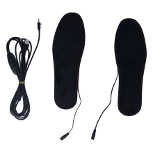 Electric Foot Warmers Heated Shoe Insoles with Safe and Leak Proof Construction Lightweight USB Rechargeable Heaters for Men Women and Kids