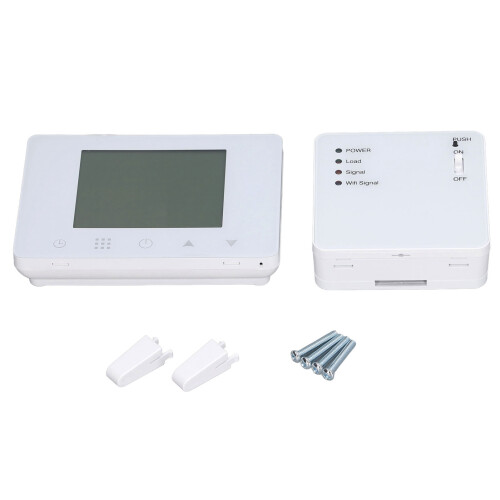 Termostat programabil wireless pentru interior cu afișaj LCD, controler digital de temperatură, control prin microcomputer, puternic 1
