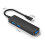 Προσαρμογέας πολλαπλών θυρών USB C με αναγνώστη SD και γρήγορη φόρτιση, συμπαγής 3