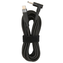 Fast Charging Cable for Laptop and Chromebook, USB-C to DC3.0x1.0mm PD Emulator Trigger Converter with E-Mark Chip, Durable and Lightweight for