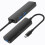 Προσαρμογέας πολλαπλών θυρών USB C με αναγνώστη SD και γρήγορη φόρτιση, συμπαγής 4
