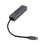 Διανομέας επέκτασης USB C, SuperSpeed, Ευρεία συμβατότητα, Περίβλημα από κράμα 4