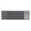 Sensitive Touchpad Portable Wireless Keyboard Stable Connection Rechargeable Full Size Foldable Bluetooth Keyboard For Ios Windows Android Ultra Slim 2