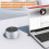 Bluetooth Dongle Adapter For TV Laptop MP3, Secure Wireless Encryption Compact Design Converts Non-Bluetooth Devices To Bluetooth With USB Plug In 6