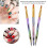 UV Nail Brush Set Featuring French Nails Application Support And 3D Painted Patterns Creation Tools With High Quality Materials For Both 3