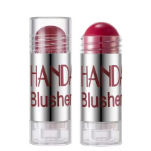 Blush Stick 05# Pigment Long Lasting Cream Blush for Cheeks and Lips Compact Travel Size