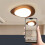 LED Ceiling Light ThreeColor Dimmable Modern Flush Mount Lamp Eye Protection 50x8cm 2