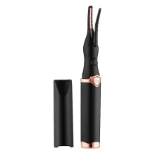 Heated Eyelash Curler USB Rechargeable Fast Heating with 3Level Temperature Control for Travel