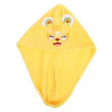 Microfiber Hair Towel Wrap for Women Quick Drying Lightweight Soft Cute Tiger Design Hair Turban