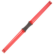Längere, dickere rote Latex-Fisch-Schleuder Gummiband 38cm 1,5mm