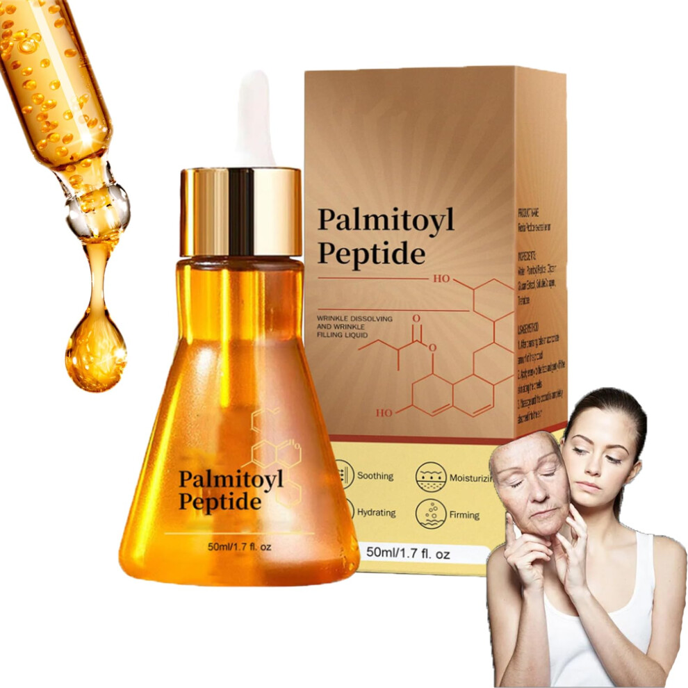 Anti Aging Serum with Peptides, WrinkleFilling Essence for Firmness Boost and LongLasting Hydration