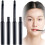 4pcs Retractable Lip Brushes with Cap for Precise Soft Application, Compact Travel Makeup Tool 1