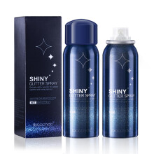 Glitter Spray for Hair Face Body and Clothing with Metallic Glow and QuickDry Layerable Sparkle Effect