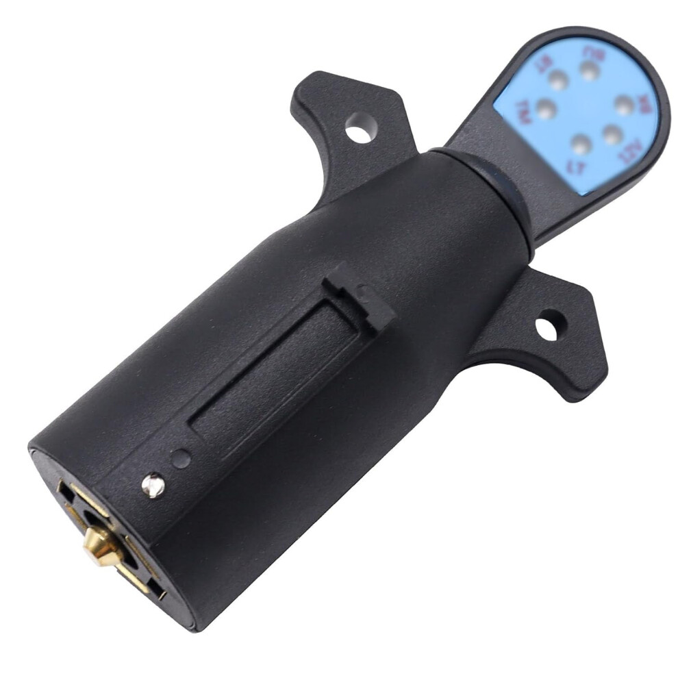7 Way Trailer Plug Tester 7 Pin Wiring Tester For Truck Rv Plug And Play Multi Light 9070919070273