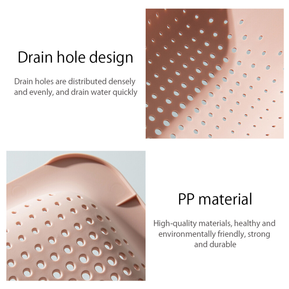 Retractable Plastic Sink Drain Basket Colander - Grey, 360X200x50mm 8281390111176