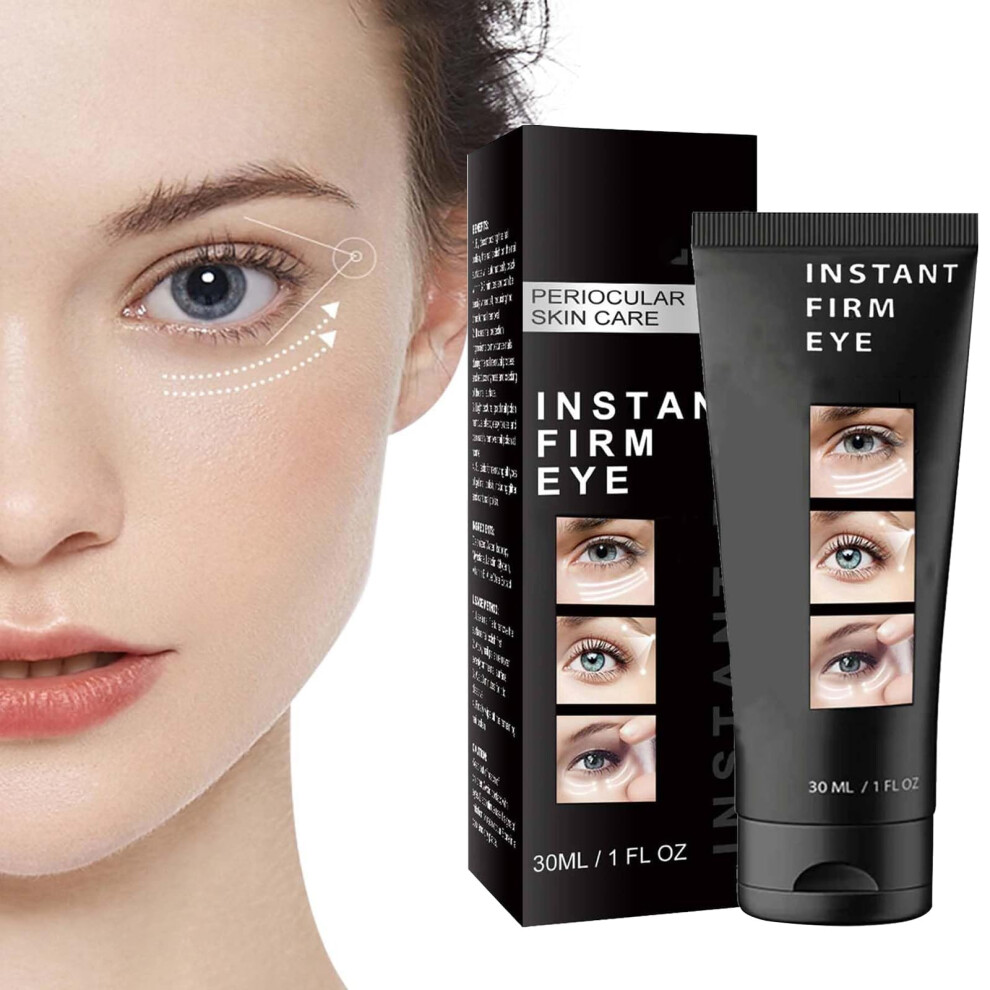 Cream/Dark Anti Aging Eye 2 Pcs Reduces Circles Puffiness Wrinkles And Firms Undereye Skin