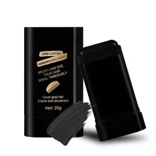Upgraded Instant Hair Dye Comb for Grey Hair Coverage, Waterproof 2 in 1 Applicator, Black
