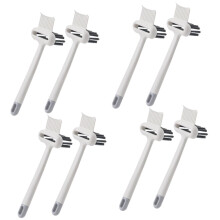 Hair Brush Cleaner Tool for Easy Hair Removal, Ergonomic Grip, Salon and Home Use, 8pcs Set