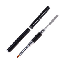 DoubleSided Nail Art Pen with Precise Metal Tip and UV Builder Gel Brush for Professional and Home Use