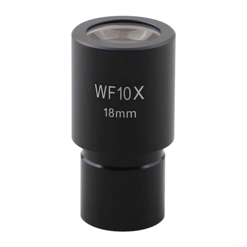 Wf10x 23.2Mm Wide Field Microscope Eyepiece, Bright Clear Imaging And Durable Metal Construction Black 9070919036958