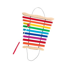 Kids Xylophone 9 Tone Wooden Musical Instrument for Children with Mallet Educational Music Learning