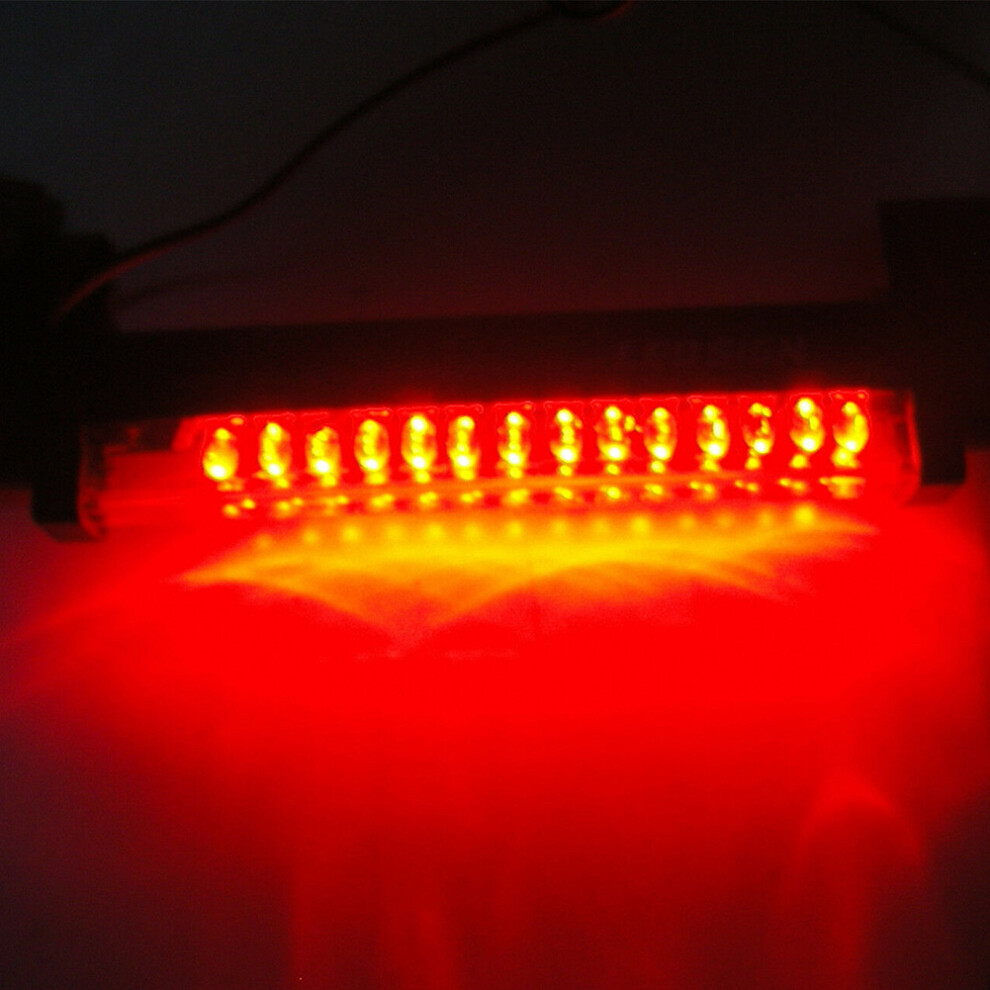 12V Led Third Brake Car Warning Tail Lamp 22Cm 14-56 Leds Light 5021383470858