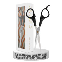 Professional Hair Cutting Scissors 5.5 Inch Stainless Steel with Ergonomic Grip for Salon and Home Use