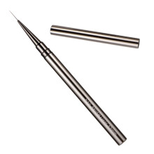 Ultra Fine Nail Art Liner Brush with Durable Metal Handle for Precision Gel Polish Detailing