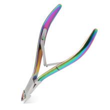 Stainless Steel Cuticle Trimmer and Nipper with Pusher, Ergonomic Grip for Manicure Pedicure