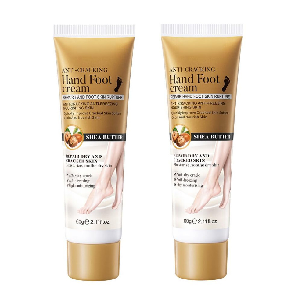 Cream Shea Butter Hand And Foot Moisturizing Deep Hydration For Dry Cracked Skin Relief 60G