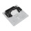 Piastra dell'ago MC250C 90C - 7,98,1 cm, trasparente 9