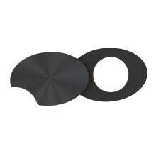 Webcam Cover for Laptop and Smartphone Privacy Protection, Easy Install, Universal Fit, Black