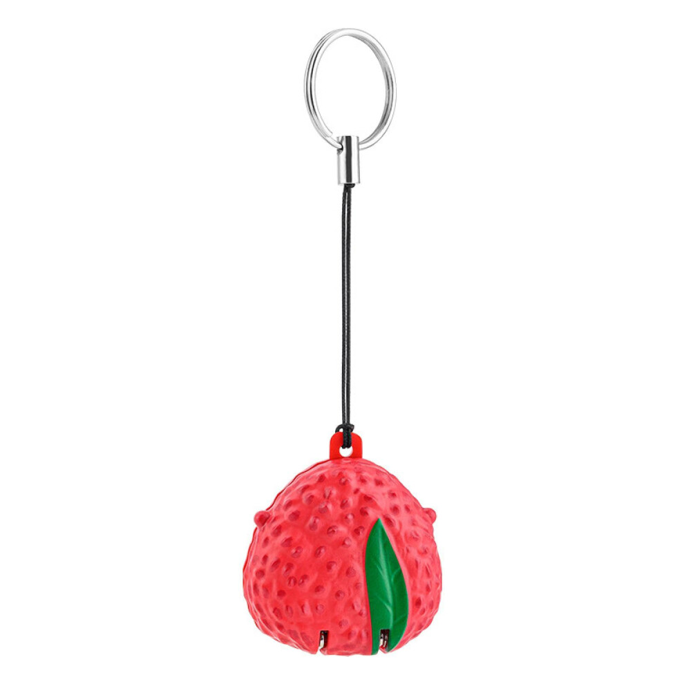 Cute Stainless Steel Keychain Nail Clippers with Sharp Blades and Builtin Grinder for Travel