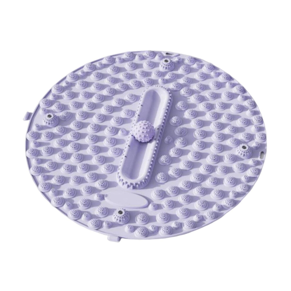 Purple Foot Massager Pad With Dual Massage Modes, Tpe Acupressure Mat For Pain Relief, 55Cm