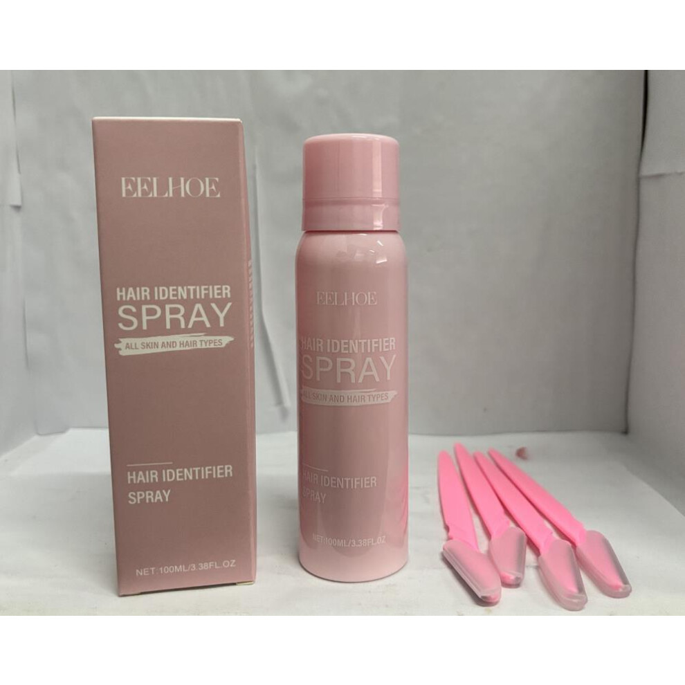 EELHOE Facial Hair Spray 100ml with Razors