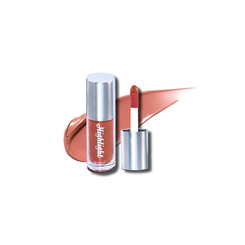 Cream Nude Lip Gloss With Y Buildable Color, Gloss Finish, Hydrating Nonsticky Formula, 1Oz
