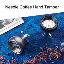 Kaffeepulververteiler 58 mm mit 22 Nadeln grau