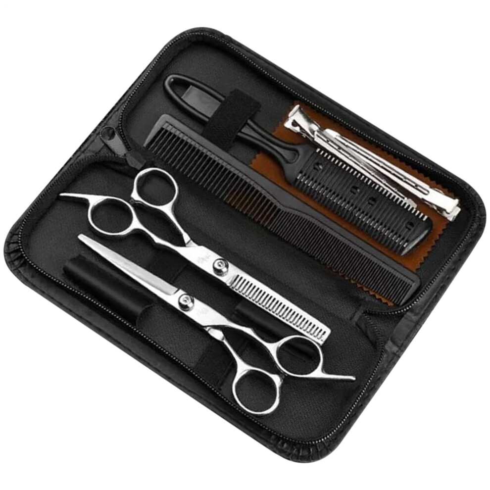 Professional Hair Cutting Scissors Kit with Comb and Case, Salon Hairdressing Tools for Stylists