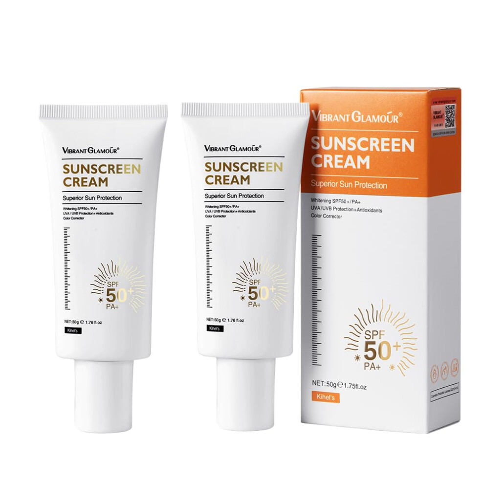 Sunscreen SPF 50 Face Lotion with  UVA Protection, Lightweight Hydration, No White Cast, 100g